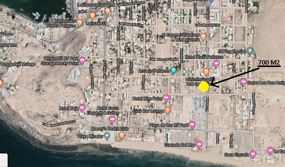 Terreno en Venta en Puerto Peñasco , Benito Juarez Hermosillo, , 700.