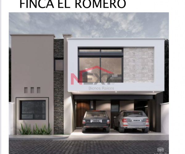 Moderna casa con recamara en planta baja en Rincon de los Encinos