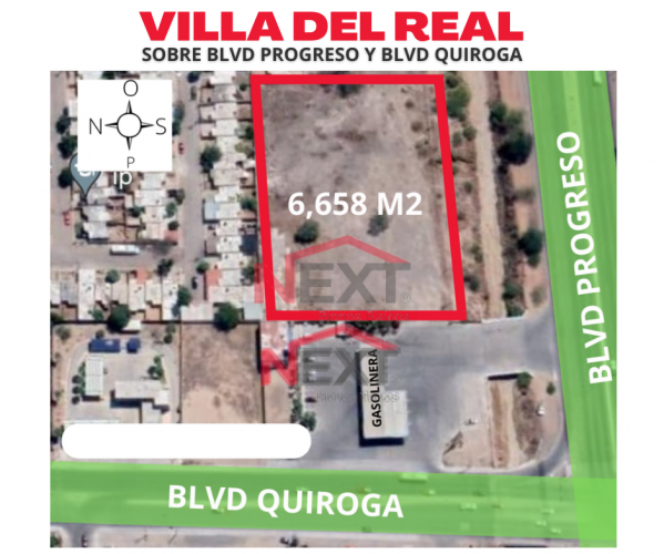 SE VENDE TERRENO COMERCIAL SOBRE BLVD PROGRESO