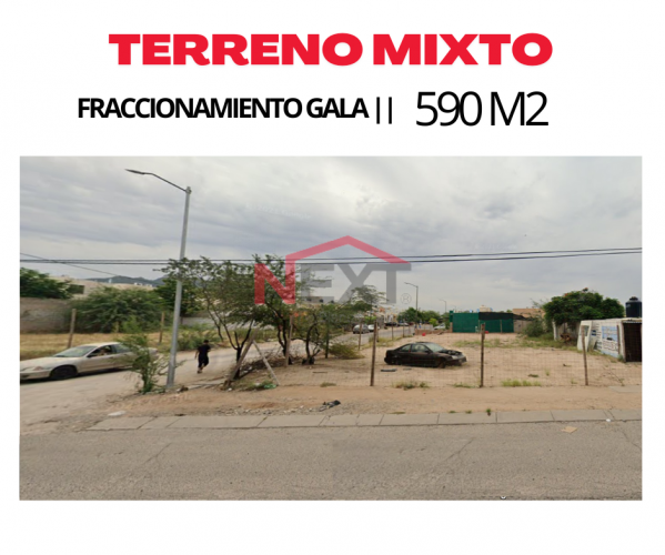 TERRENO MIXTO EN VENTA FRACC.  GALA