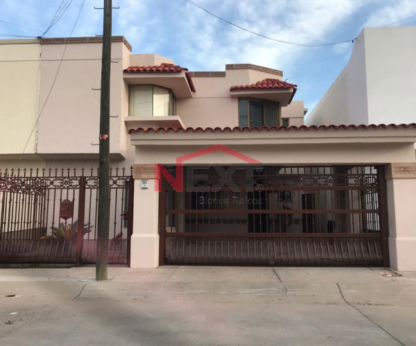 Casa en renta amueblada y equipada en colonia Los Portales En Hermosillo Sonora
