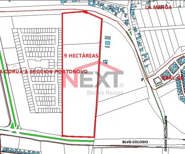 SE VENDE TERRENO MIXTO EN COLONIA LA MANGA