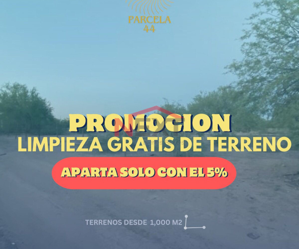 TERRENO EN VENTA EN DESARROLLO CAMPESTRE PARCELA 44