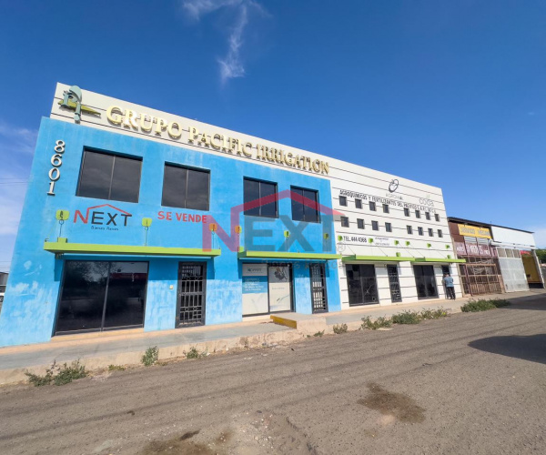 EDIFICIO EN VENTA CON OFICINAS LOCALES Y BODEGA EN COL. VALLE DORADO. CD. OBREGÓN, SONORA