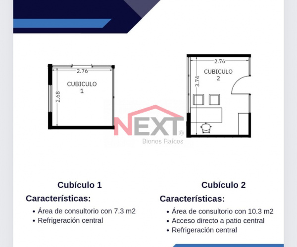 CONSULTORIO EN RENTA COL. CENTENARIO