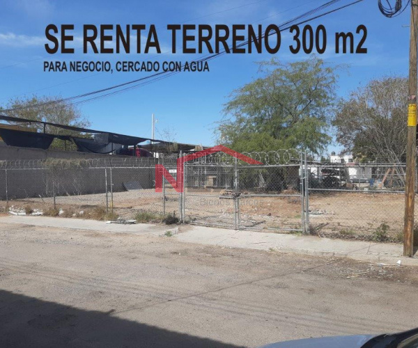 TERRENO EN RENTA COL. JESUS GARCÍA