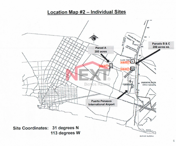 TERRENO EN VENTA EN PUERTO PEÑASCO SONORA