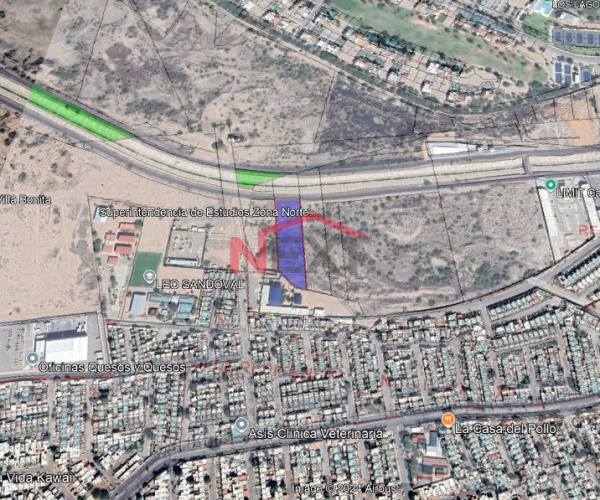 TERRENO EN VENTA SOBRE BLVD. VADO DEL RIO