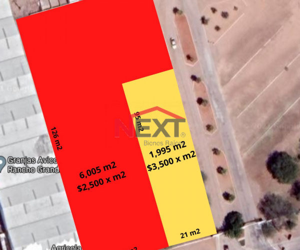 TERRENO EN VENTA SOBRE BLVD. GARCIA MORALES COL. EL LLANITO