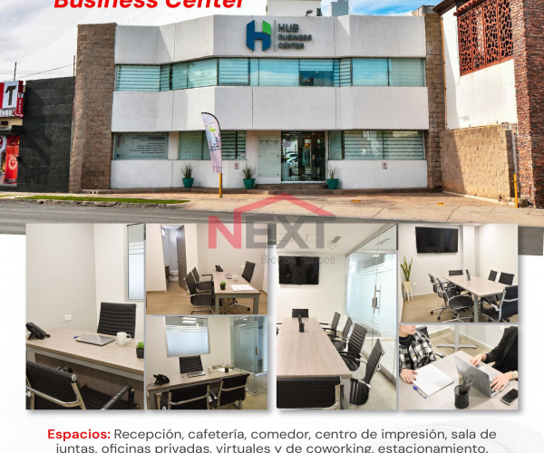 OFICINA EN RENTA EN HUB BUSINESS CENTER