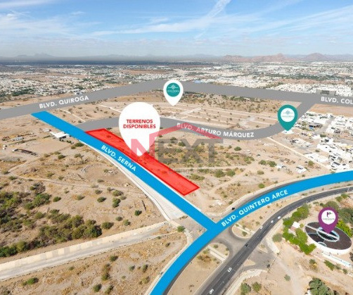 TERRENO EN VENTA SOBRE BVLD. SERNA