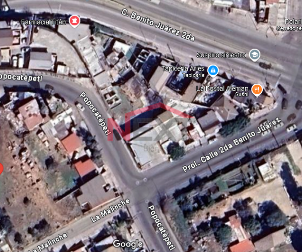 VENTA DE TERRENO URBANO EN ZONA CENTRO TIJUANA B.C