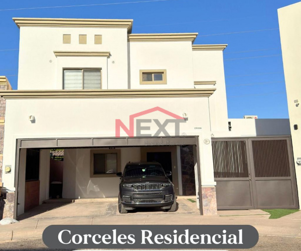 CASA EN RENTA EN CORCELES RESIDENCIAL