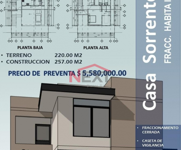 CASA EN VENTA AL NORTE EN FRACC. HABITA II