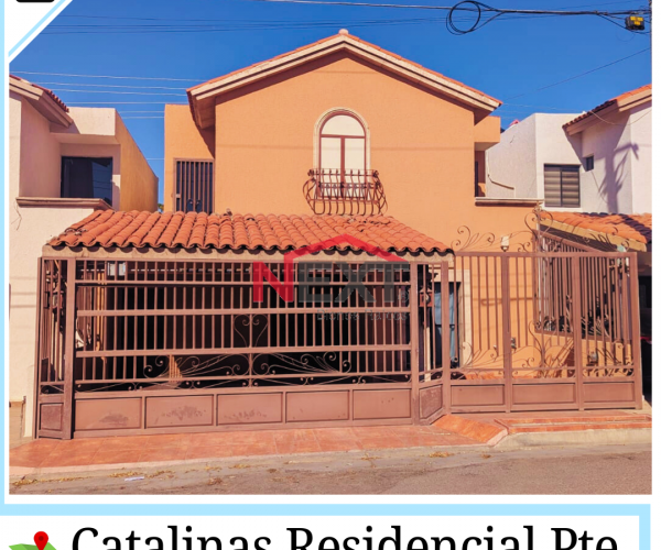 CASA EN RENTA EN CATALINAS RESIDENCIAL PONIENTE