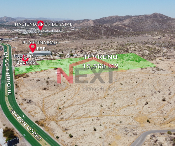 TERRENO EN VENTA KM 6.5 CARR HILLO - NOGALES