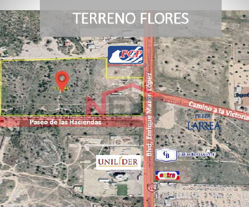 TERRENO EN VENTA SOBRE BLVD. ENRIQUE MAZON