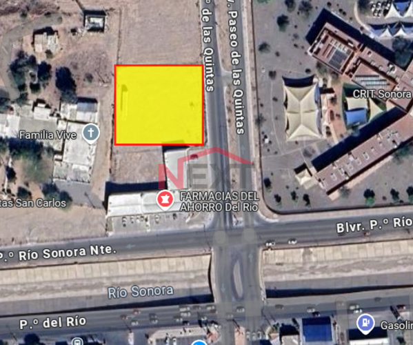 TERRENO EN RENTA SOBRE BLVD. LAS QUINTAS
