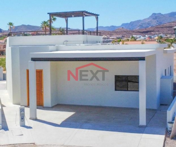 En Venta: Casa de 1 Planta con Alberca y Vista al Tetakawi en Country Club San Carlos