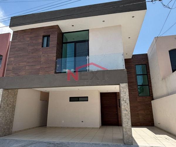 CASA NUEVA EN VENTA EN FRACCIONAMIENTO LOS REALES
