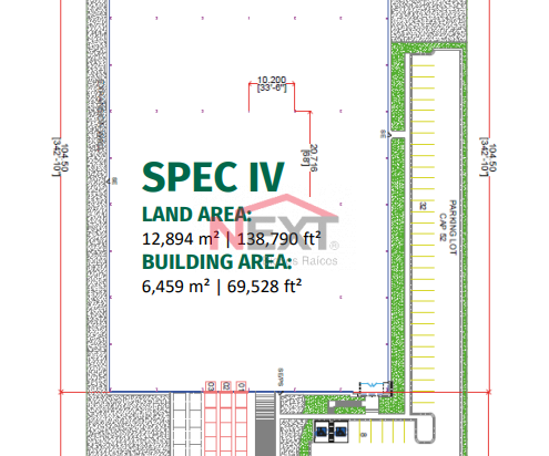 Industrial facility FOR LEASE AVAILABLE 4Q ‘25