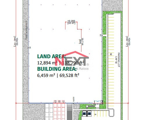 Industrial facility FOR LEASE AVAILABLE 4Q ‘25