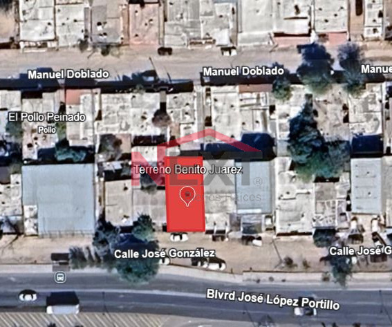 TERRENO EN RENTA EN COL. BENITO JUAREZ