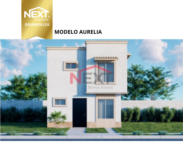 CASA EN VENTA MODELO AURELIA "MONARCA RESIDENCIAL"