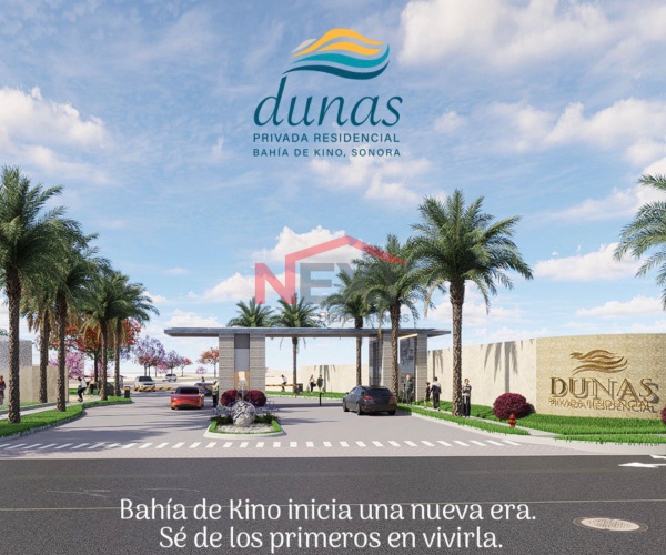 TERRENO EN VENTA EN BAHIA DE KINO | DUNAS PRIVADA RESIDENCIAL