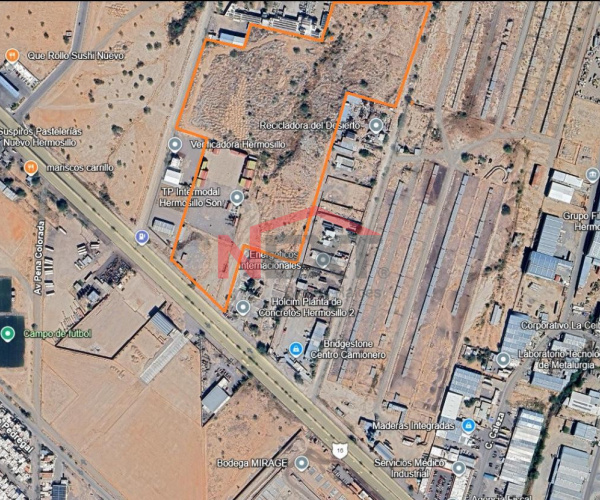 TERRENO EN VENTA EN COL. PARQUE INDUSTRIAL