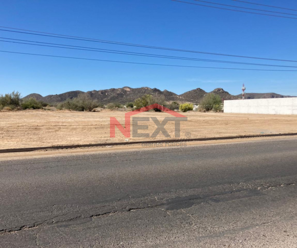 TERRENO EN VENTA SOBLE BLVD. MUSARO SALIDA A GUAYMAS