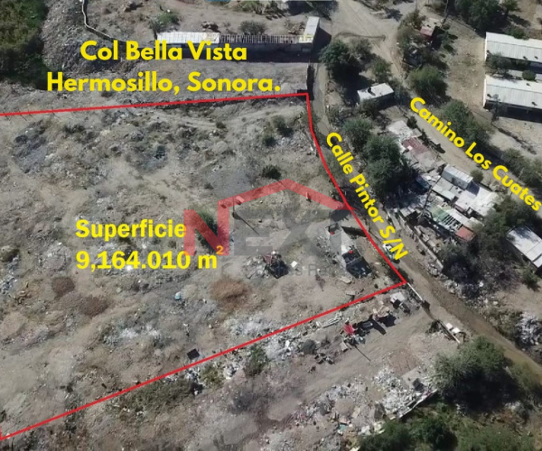 TERRENO EN VENTA EN COL. BELLA VISTA