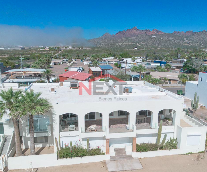 CASA EN VENTA EN BAHIA DE KINO A LA ORILLA DEL MAR