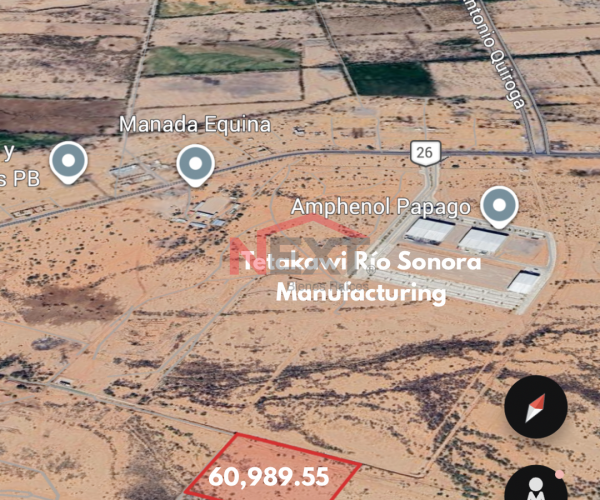 TERRENO EN VENTA EN EJIDO VILLA DE SERIS