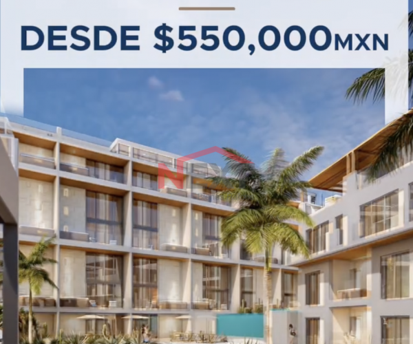 DEPARTAMENTOS EN VENTA PUNTA ZAFIRO CONDO HOTEL CON FACTIBILIDAD DE RETORNO DE INVERSIÓN EN POOL DE RENTAS (Factible comprar por fracciones)