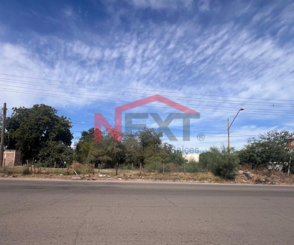 TERRENO COMERCIAL EN VENTA UBICADO EN COL. ROBLES DEL CASTILLO