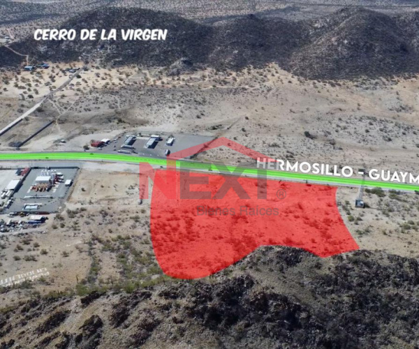 TERRENO EN VENTA EN CARRETERA SALIDA A GUAYMAS