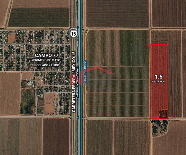 TERRENO EN VENTA UBICADO EN EJIDO BELISARIO DOMINGUEZ