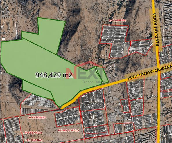 TERRENO EN VENTA BLVD LAZARO CARDENAS Y QUIROGA