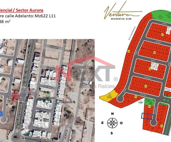 TERRENO EN VENTA EN VENTURA RESIDENCIAL