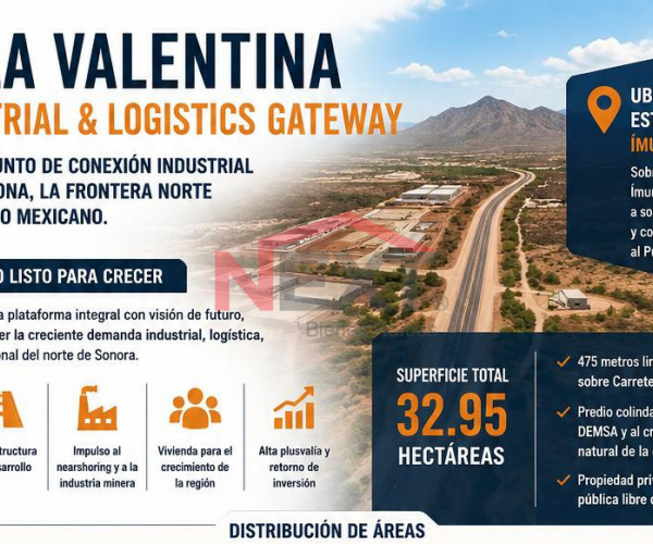 NAVE INDUSTRIAL EN VENTA VILLA VALENTINA INDUSTRIAL & LOGISTICS GATEWAY