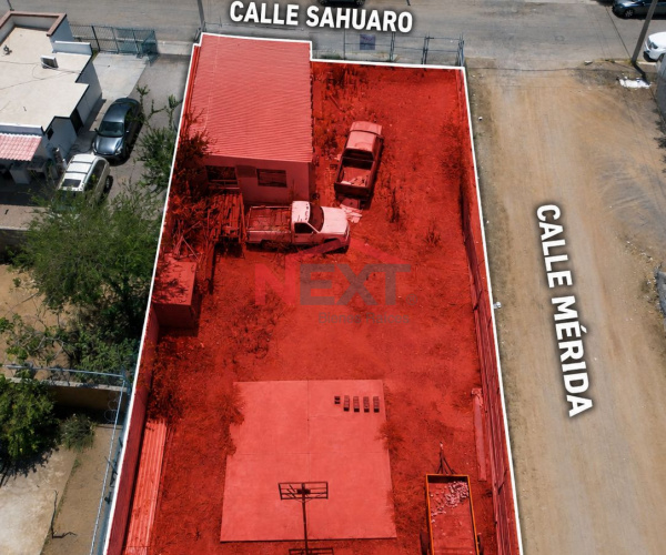 TERRENO EN VENTA EN COL. SAHUARO