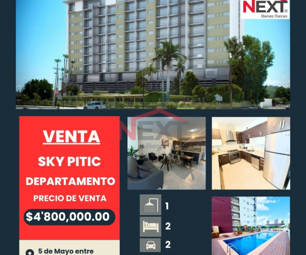 DEPARTAMENTO EN VENTA EN SKY PITIC