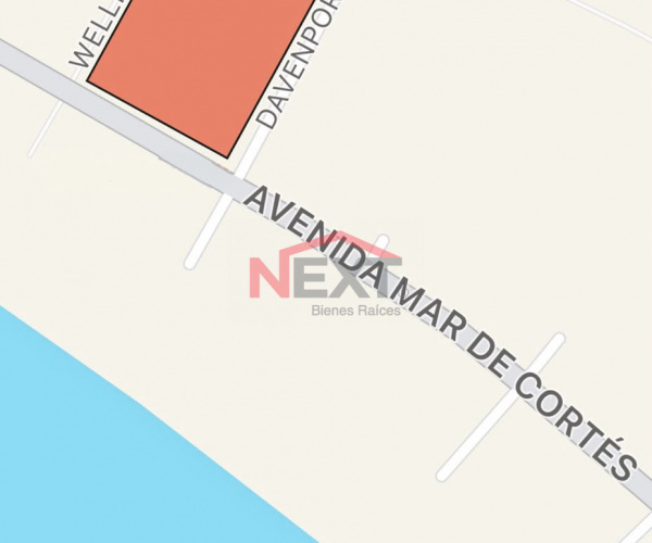 TERRENO EN VENTA EN BAHÍA KINO SOBRE CALLE PRINCIPAL