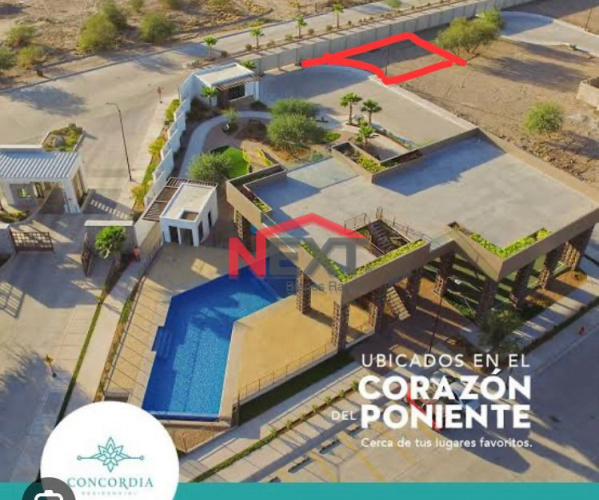 TERRENO EN VENTA EN CONCORDIA RESIDENCIAL