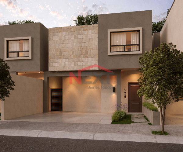 Casa en Pre-Venta con Espacio Flex | 2 Recámaras + Flex | Residencial Montecito, Fundadores, Saltillo, Modelo Sierra