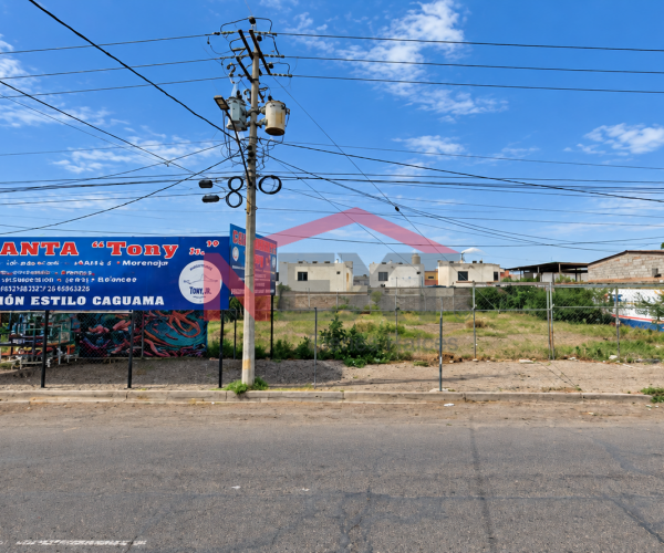 TERRENO EN VENTA UBICADO EN COL. NAINAIR DEL YAQUI